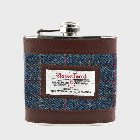 Harris Tweed 6oz Hip Flask