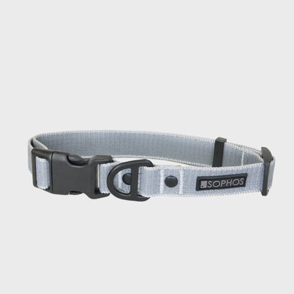 Reflective Grey Dog Collar