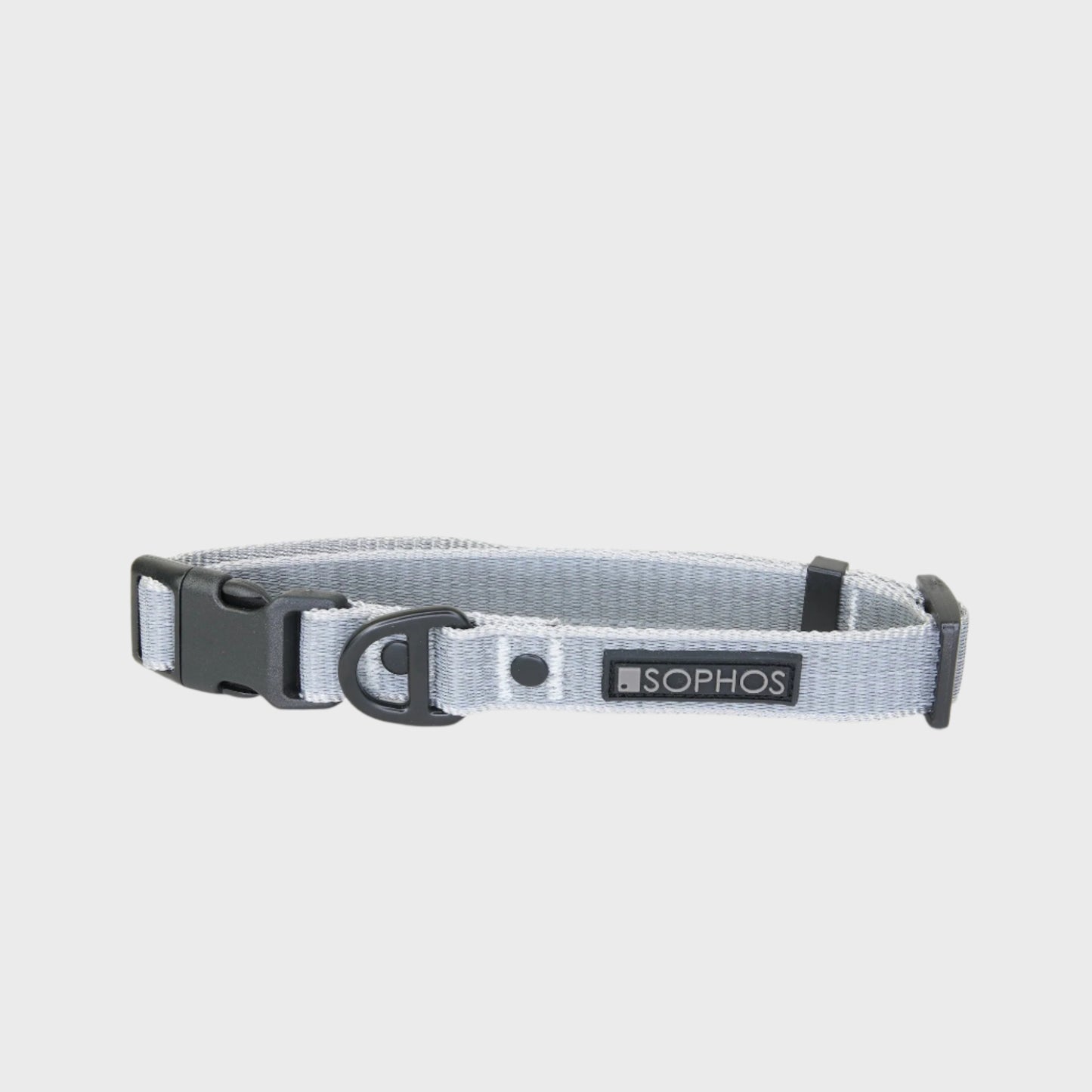 Reflective Grey Dog Collar