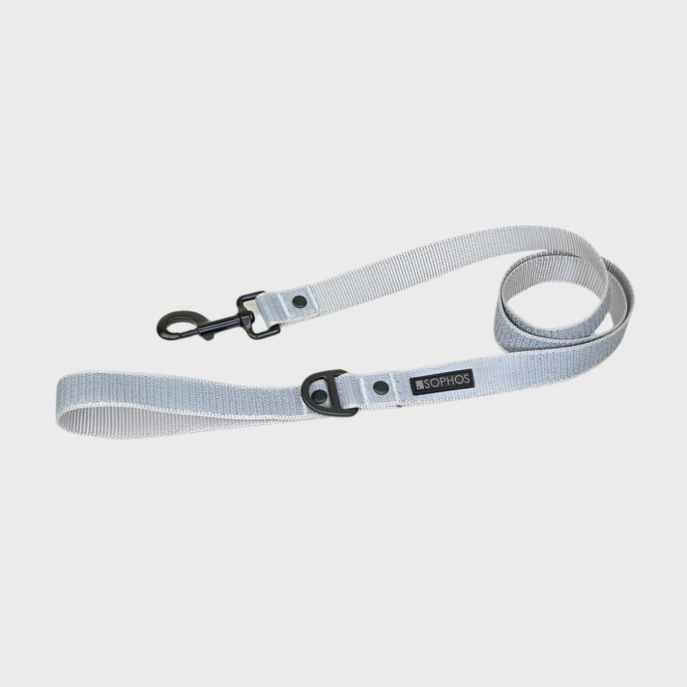 Reflective Grey Dog Lead