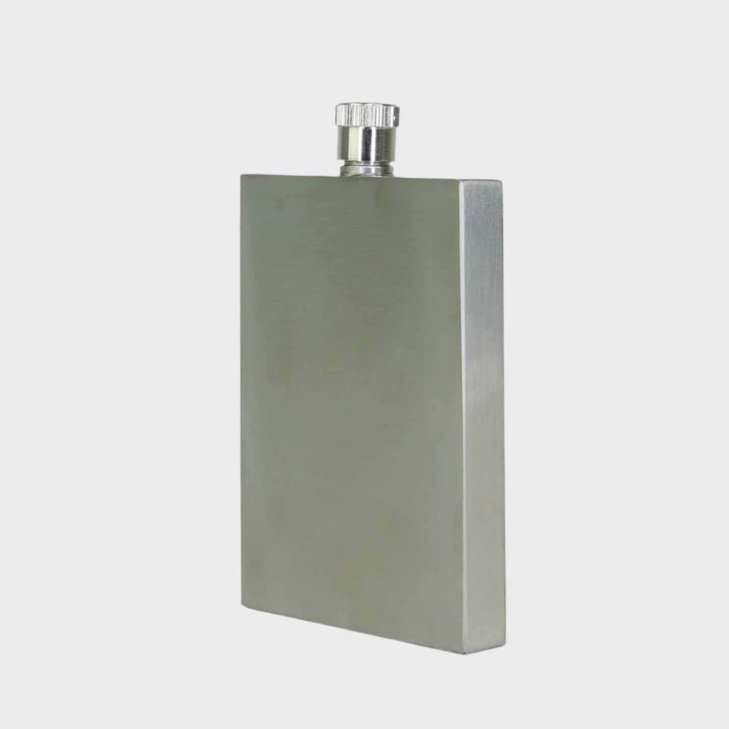 3oz Square Silver Hip Flask