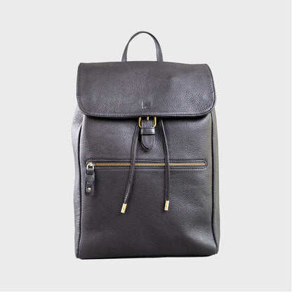 Elm Pebble Grain Leather Backpack