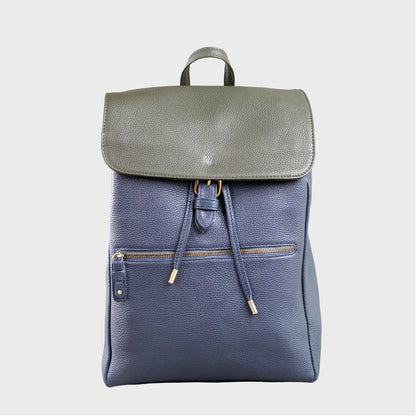 Elm Pebble Grain Leather Backpack