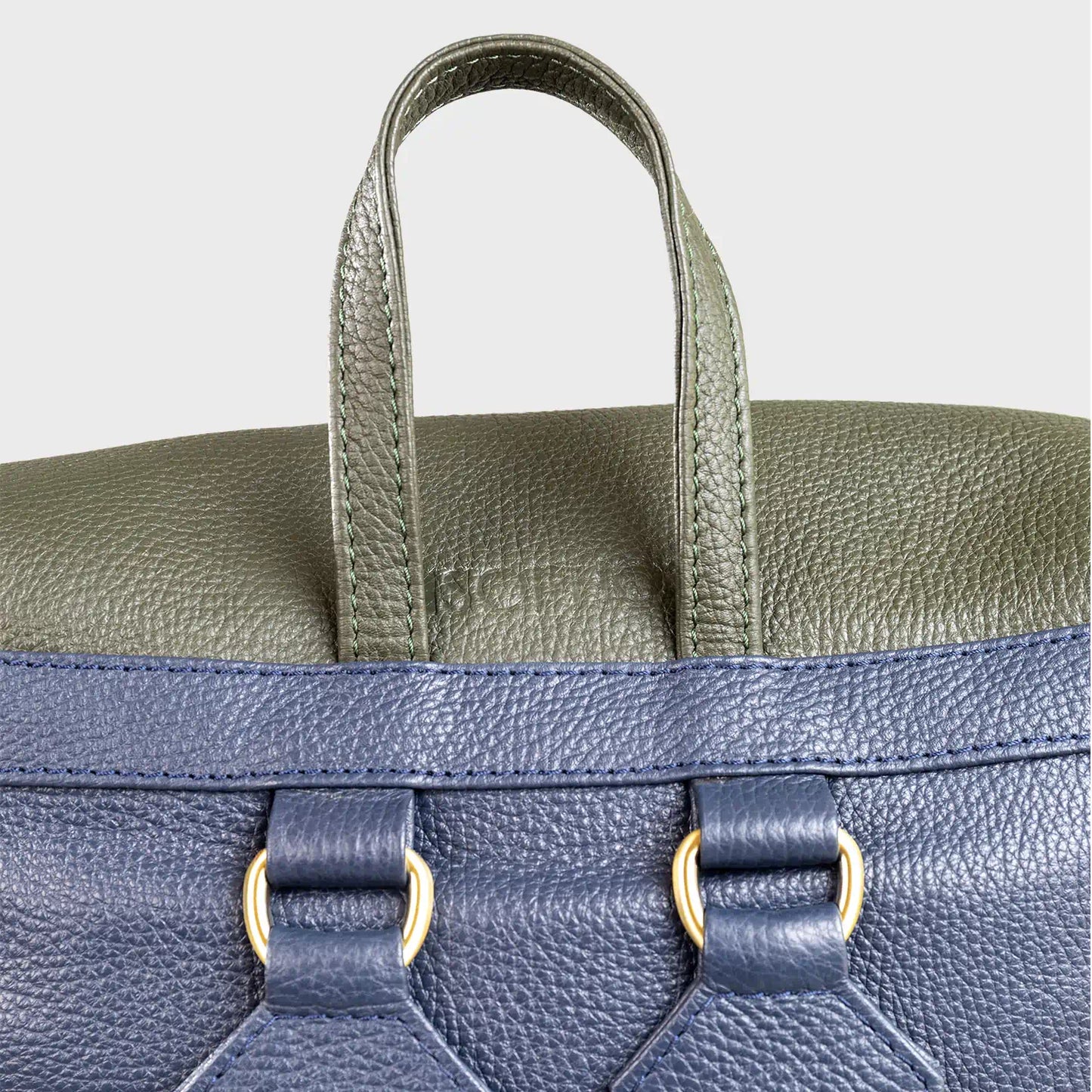 Elm Pebble Grain Leather Backpack