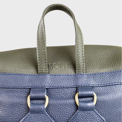 Elm Pebble Grain Leather Backpack
