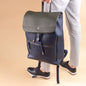 Elm Pebble Grain Leather Backpack