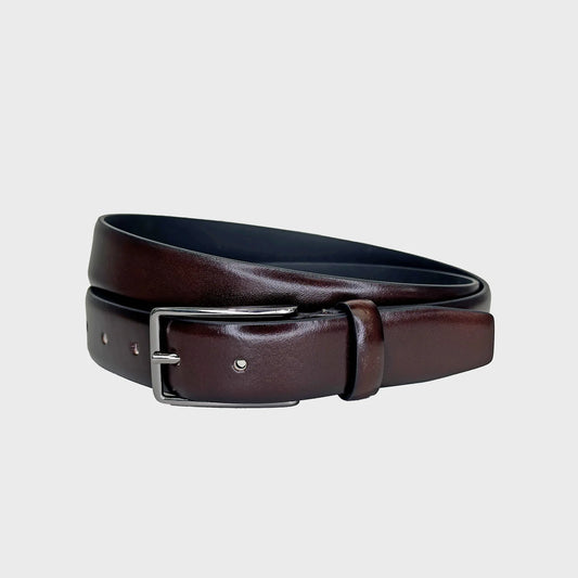 Bowden Italian Feather Edge Leather Belt
