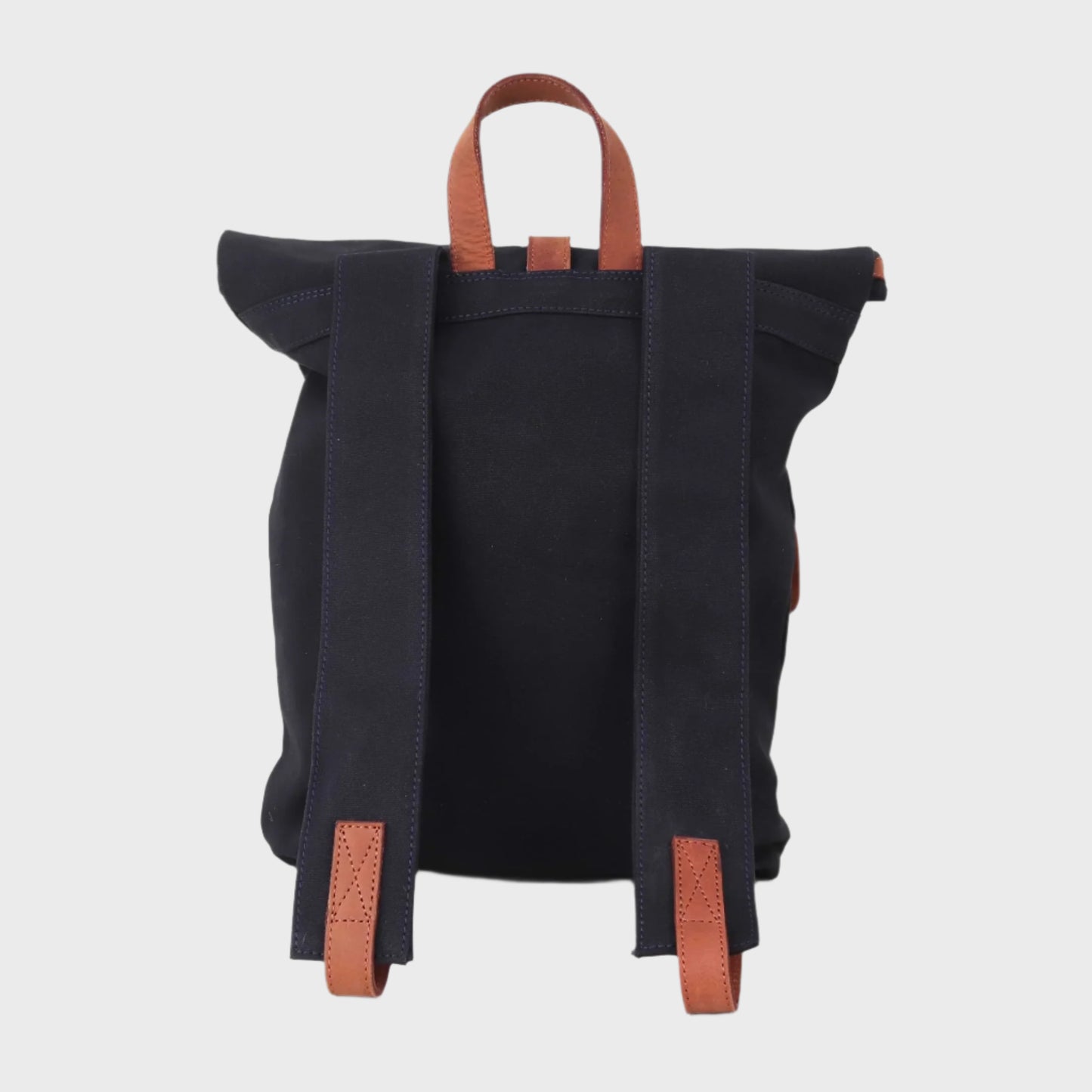 Waxed Canvas Roll Top Rucksack