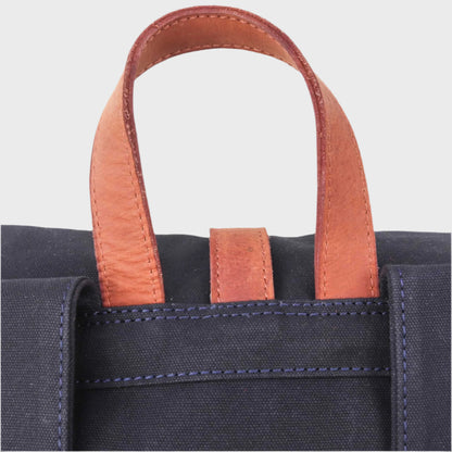 Waxed Canvas Roll Top Rucksack