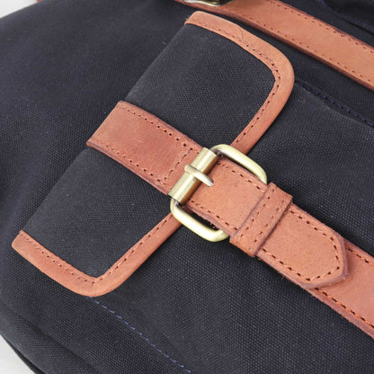 Waxed Canvas Roll Top Rucksack
