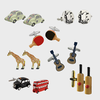 Pack of 20 Themed Cufflinks