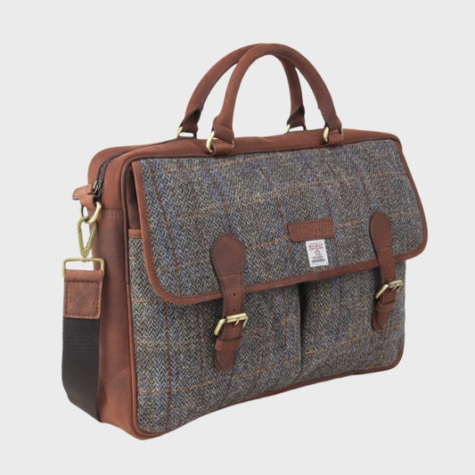 Harris Tweed Briefcase