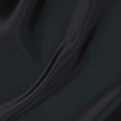 Classic Smooth Pocket Square - Black