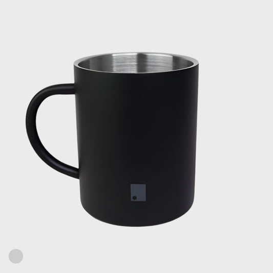 400 ml Matte Stainless Steel Insulated Mug