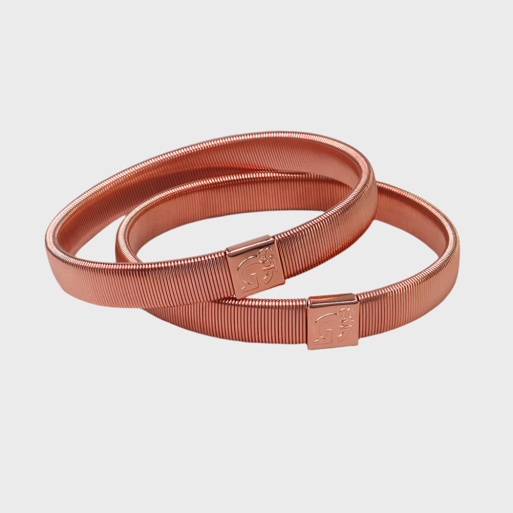 Rose Gold Armbands - Supplied in Presentation Box of 12
