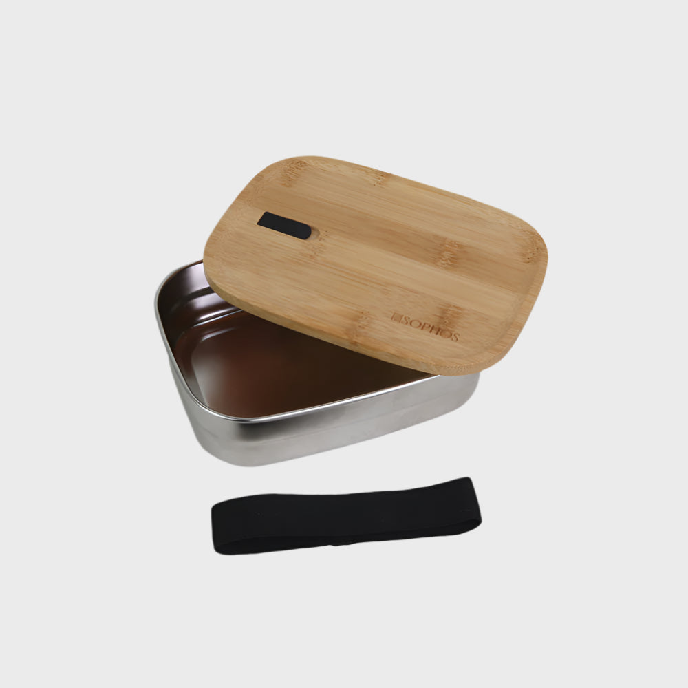 800ml Bamboo Steel Lunch Box