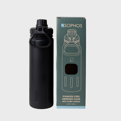 650ml Water Bottle with Drinking Cap