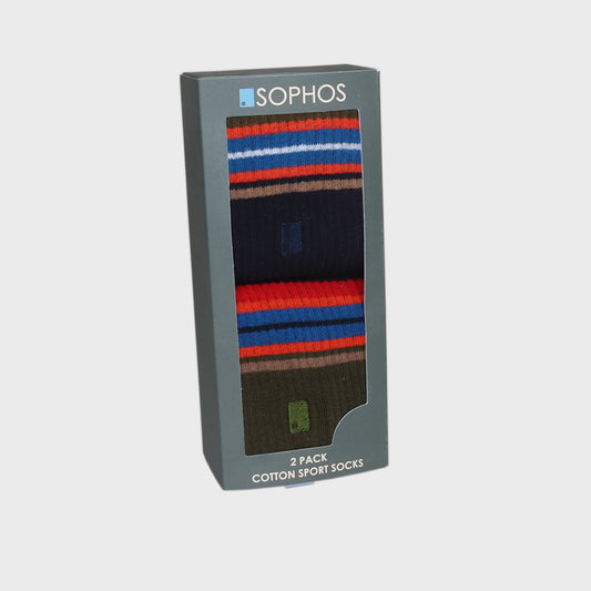 Assorted Cotton Trail Sock Bundle 2 Pack
