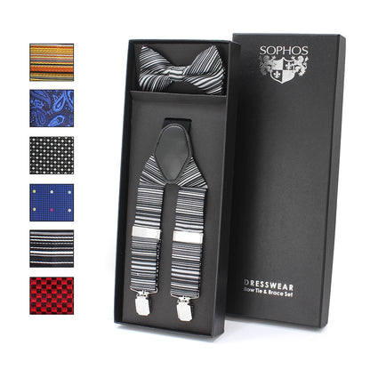 Assorted Brace & Bow Tie Gift Sets