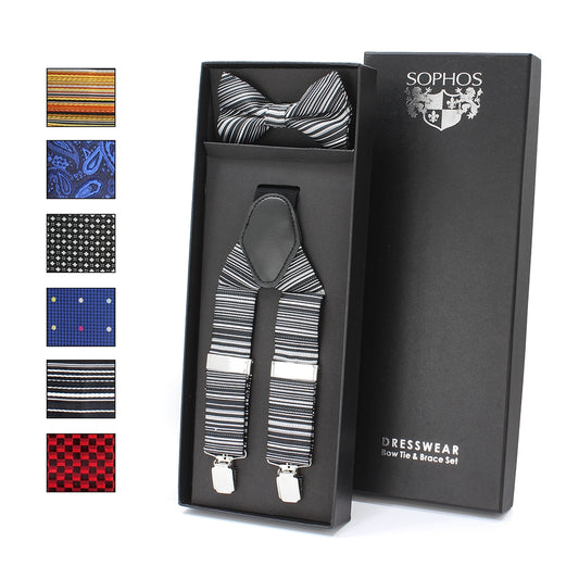Assorted Brace & Bow Tie Gift Sets