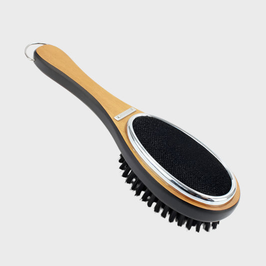 Hangable 2 in 1 Clothes Brush Alder Wood