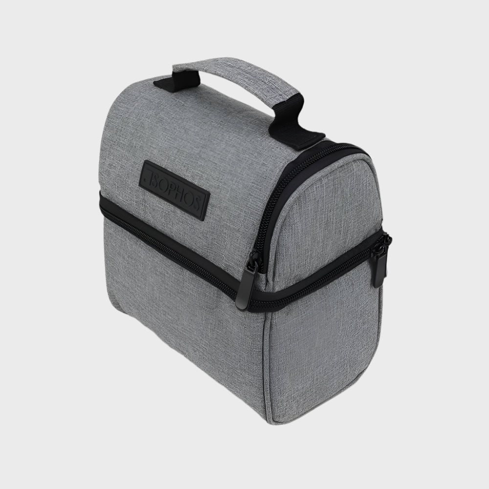Grey Lunch Cooler Bag