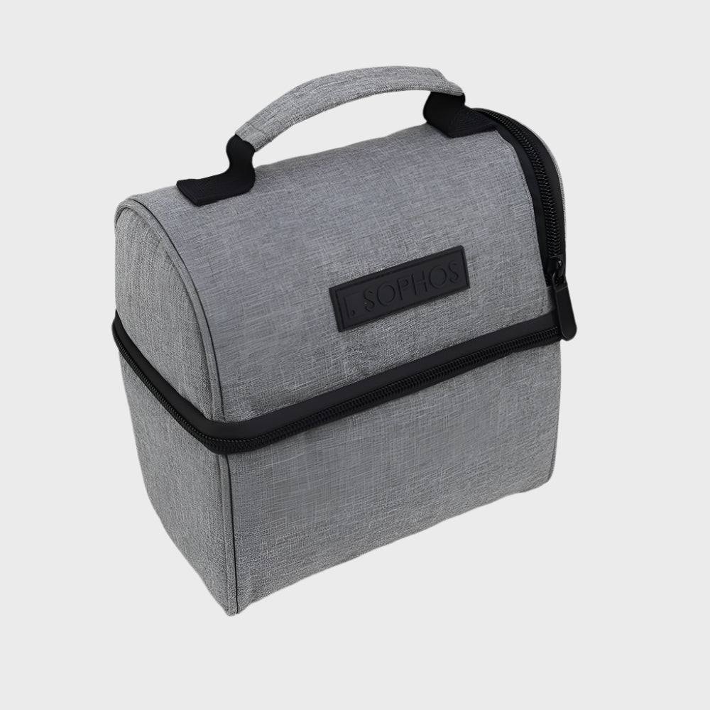 Grey Lunch Cooler Bag