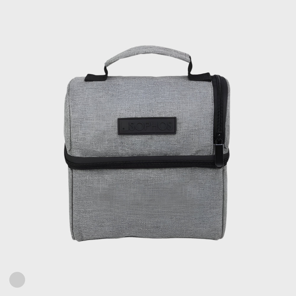 Grey Lunch Cooler Bag