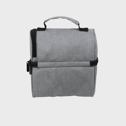 Grey Lunch Cooler Bag
