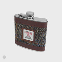 Harris Tweed 6oz Hip Flask